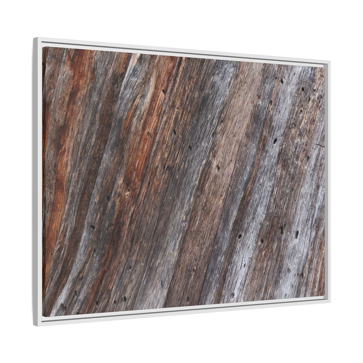 Rustic Floor - Unique Stretched Canvas Wall Art - Art By Earth