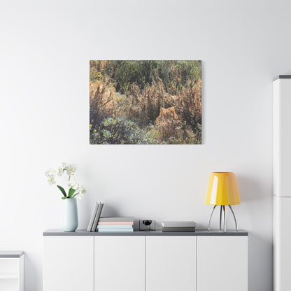 Sagebrush Desert Landscape - Unique Frameless Canvas Wall Art - Art By Earth