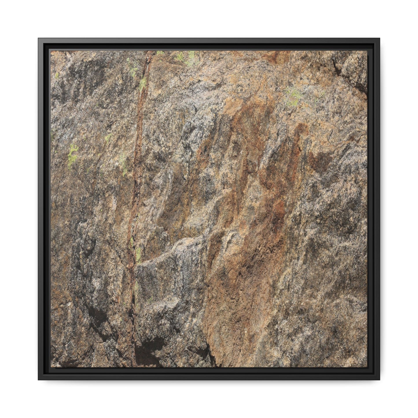 Weathered Rock Formation - Unique Stretched Canvas Wall Art - Art By Earth