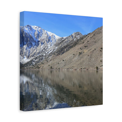 Reflection of Silence - Unique Frameless Canvas Wall Art