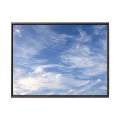 Ethereal Blue Tapestry - Unique Stretched Canvas Wall Art - Art By Earth