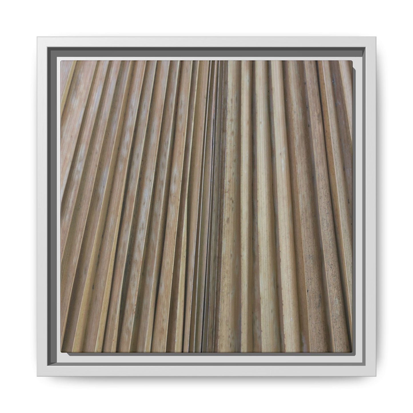 Wooden Whispers - Unique Stretched Canvas Wall Art - Art By Earth