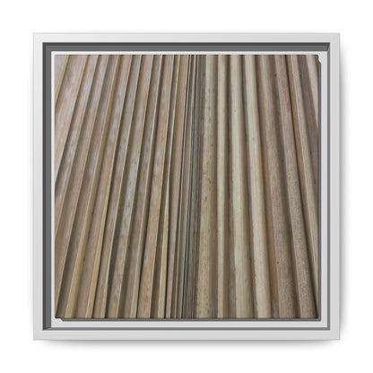 Wooden Whispers - Unique Stretched Canvas Wall Art - Art By Earth