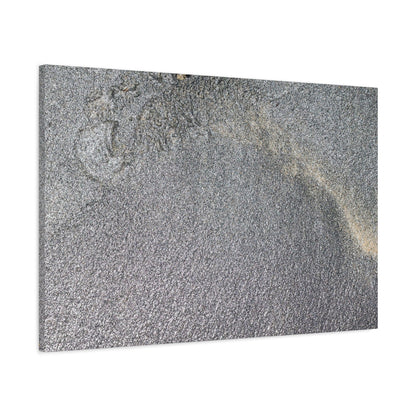 Ephemeral Whispers of Granite - Unique Frameless Canvas Wall Art - Art By Earth