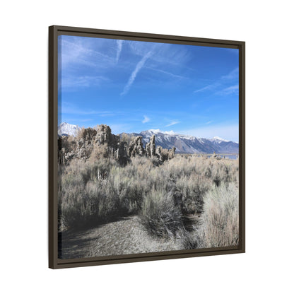 Whispers of the Sagebrush Steppe - Unique Stretched Canvas Wall Art