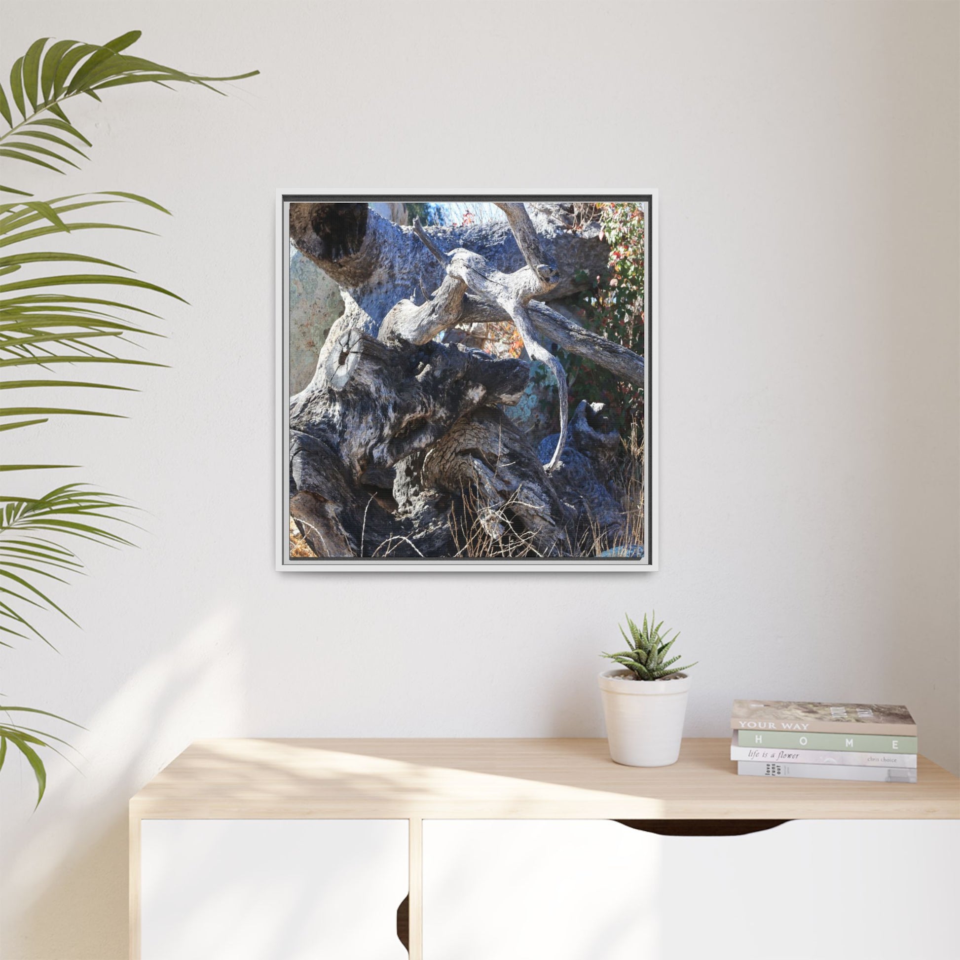 Resilient Roots - Unique Stretched Canvas Wall Art - Art By Earth