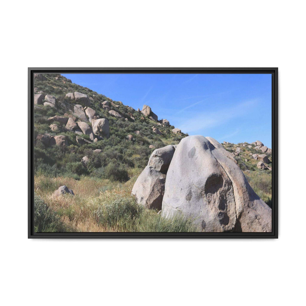 Ancient Stone Guardian - Unique Stretched Canvas Wall Art - Art By Earth