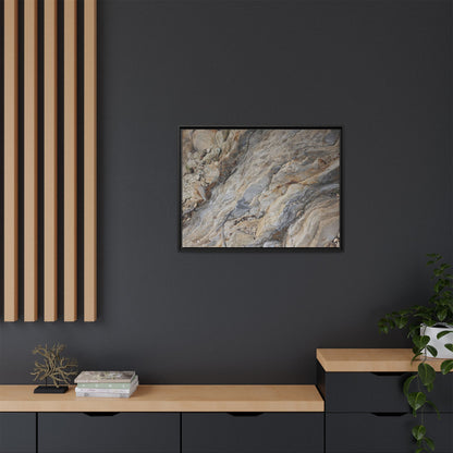 Layers of Earth's History - Unique Stretched Canvas Wall Art - Art By Earth