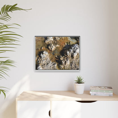 Textural Metamorphosis - Unique Stretched Canvas Wall Art