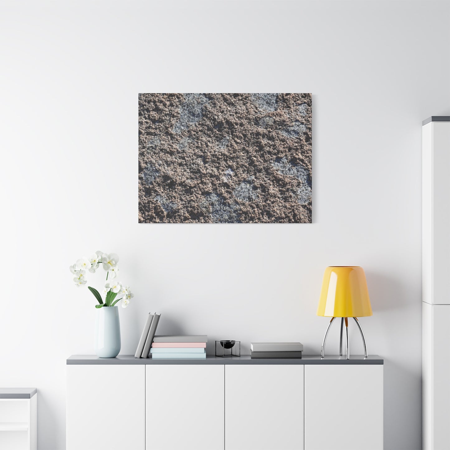 Soil and Stone - Unique Frameless Canvas Wall Art