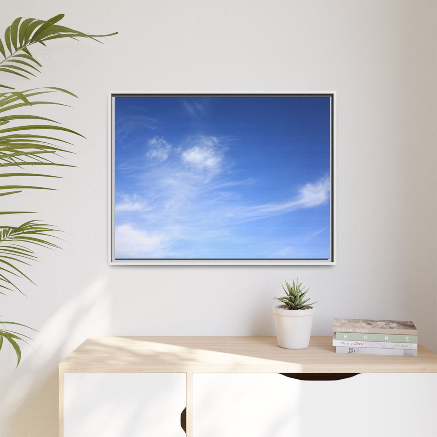 Blue Serenity - Unique Stretched Canvas Wall Art - Art By Earth