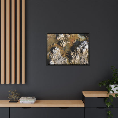 Textural Metamorphosis - Unique Stretched Canvas Wall Art