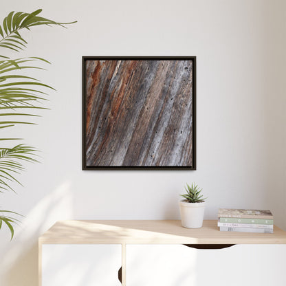 Rustic Floor - Unique Stretched Canvas Wall Art - Art By Earth