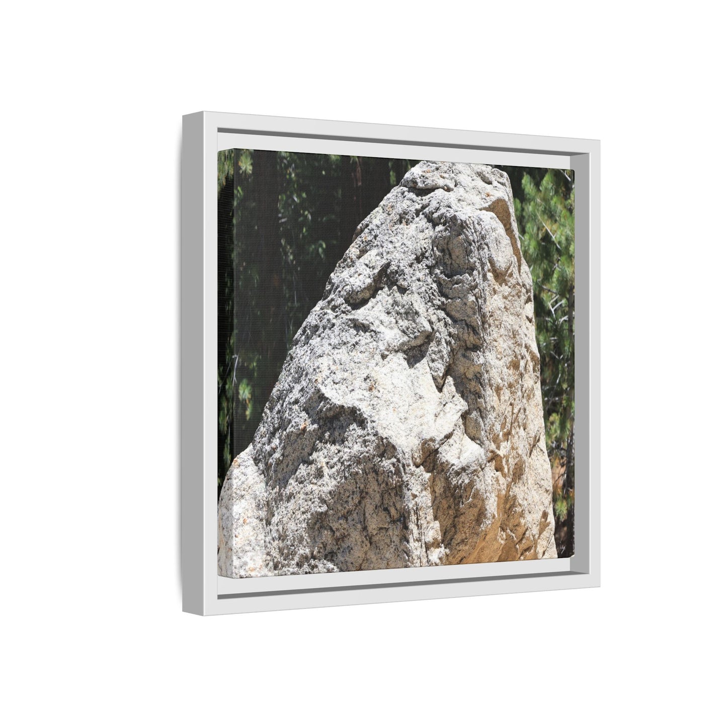 Stone's Silent Whisper - Unique Stretched Canvas Wall Art - Art By Earth