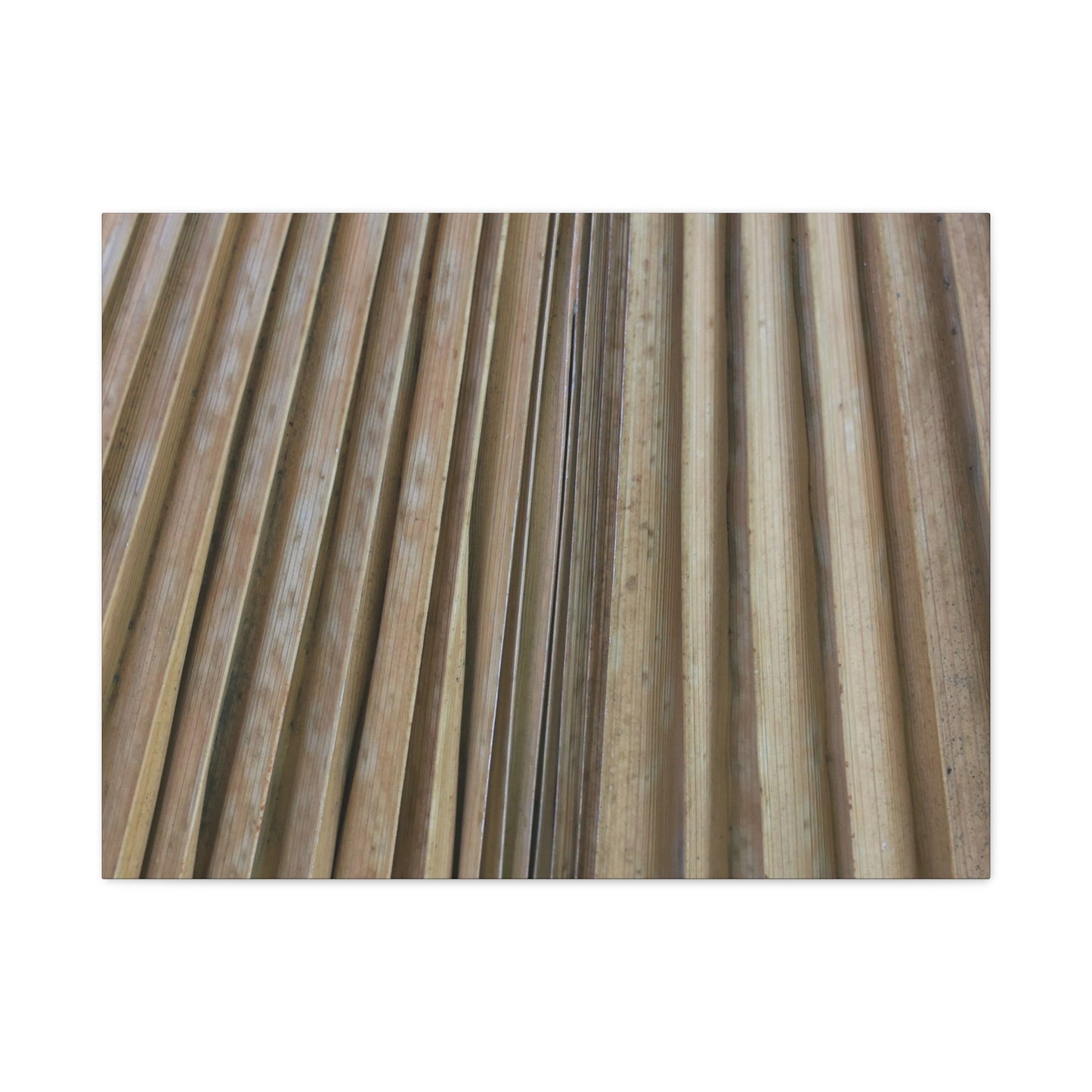 Linear Rhythm - Unique Frameless Canvas Wall Art - Art By Earth