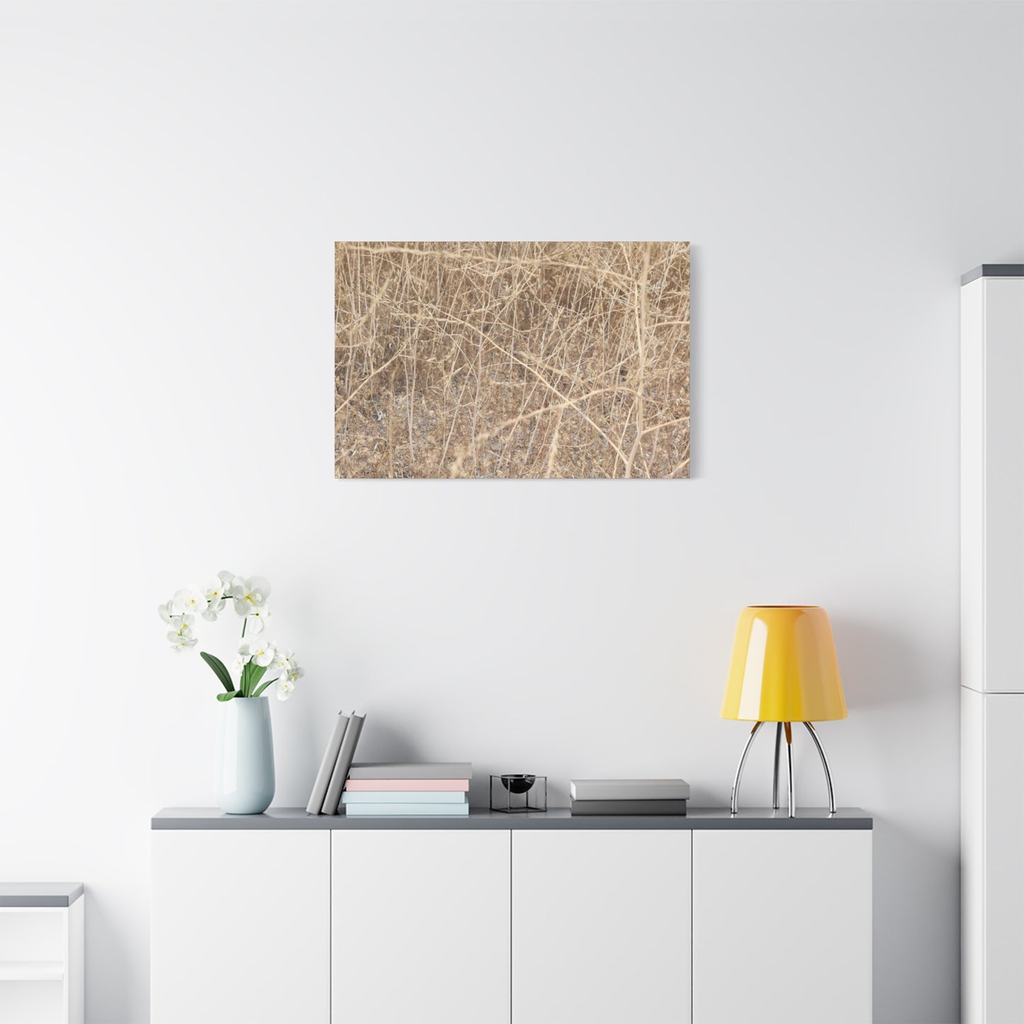 Dry Echoes - Unique Frameless Canvas Wall Art - Art By Earth