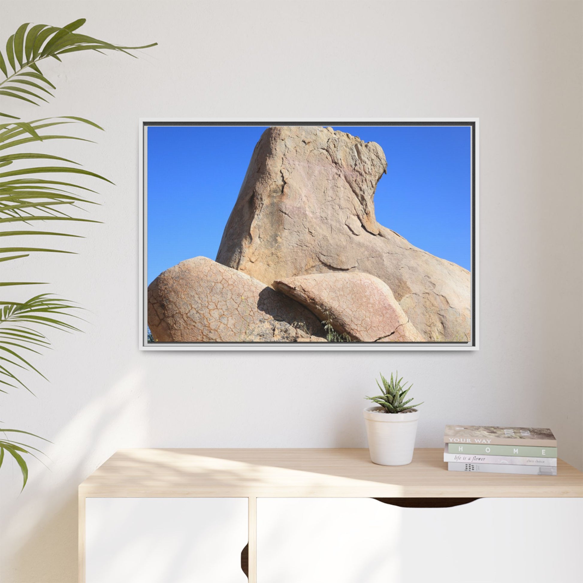 Rocky Sentinel - Unique Stretched Canvas Wall Art - Art By Earth