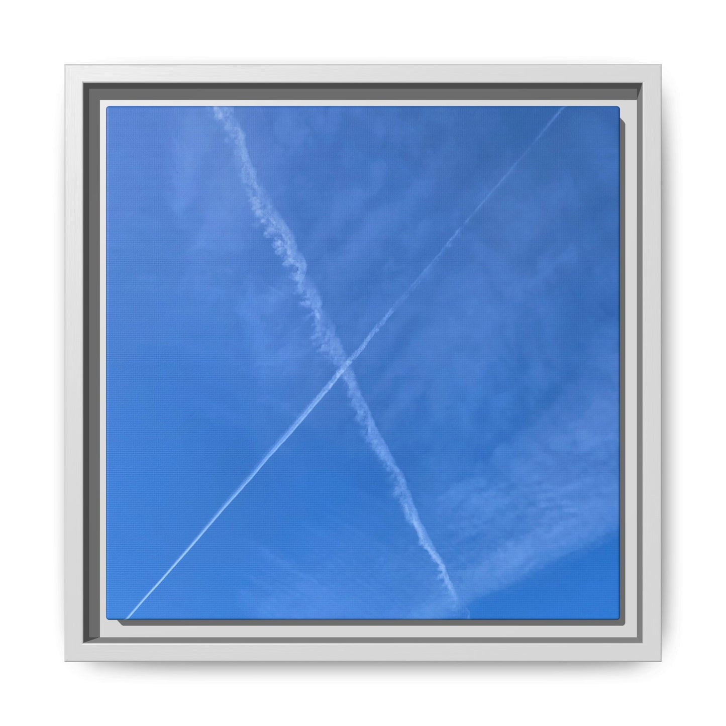 Sky Crossroads - Unique Stretched Canvas Wall Art - Art By Earth