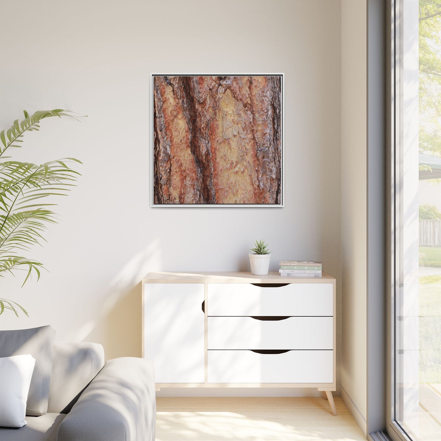 Rustic Rhythms - Unique Stretched Canvas Wall Art - Art By Earth