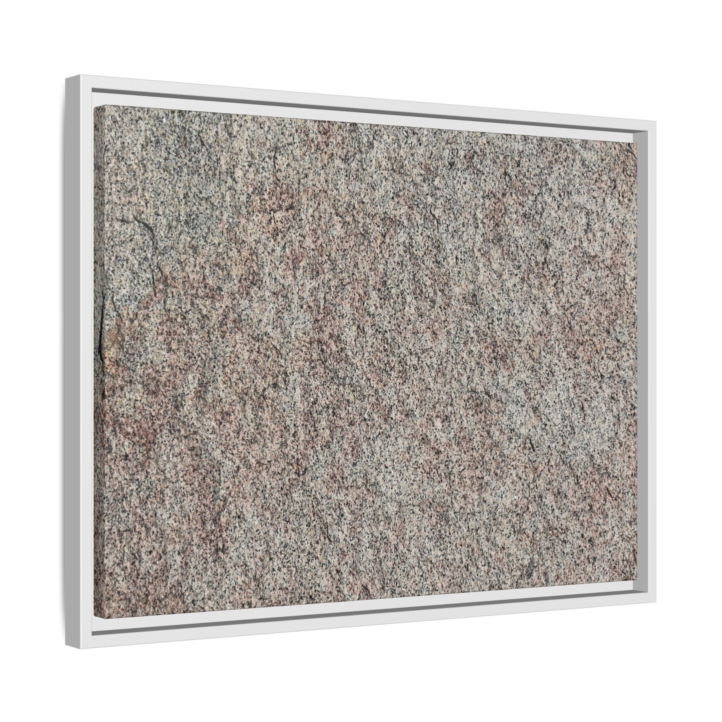 Granular Whispers - Unique Stretched Canvas Wall Art - Art By Earth