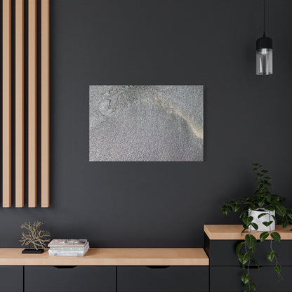 Ephemeral Whispers of Granite - Unique Frameless Canvas Wall Art - Art By Earth