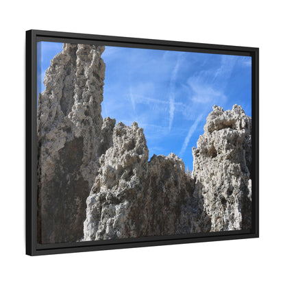 Weathered Sentinels - Unique Stretched Canvas Wall Art