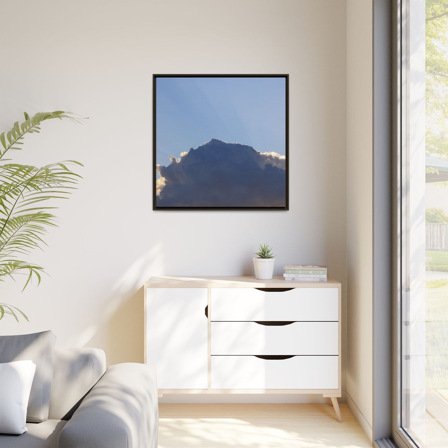 Cumulus Majesty - Unique Stretched Canvas Wall Art