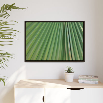 Emerald Rays - Unique Stretched Canvas Wall Art - Art By Earth