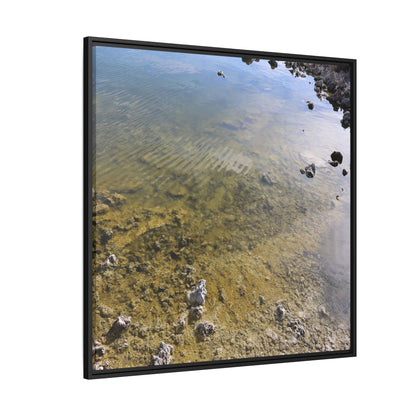 Ripples of Stone - Unique Stretched Canvas Wall Art