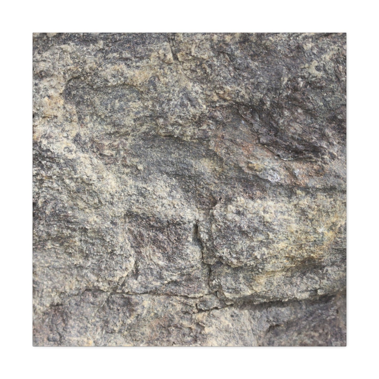 Granite Memory - Unique Frameless Canvas Wall Art - Art By Earth
