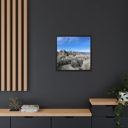 Whispers of the Sagebrush Steppe - Unique Stretched Canvas Wall Art