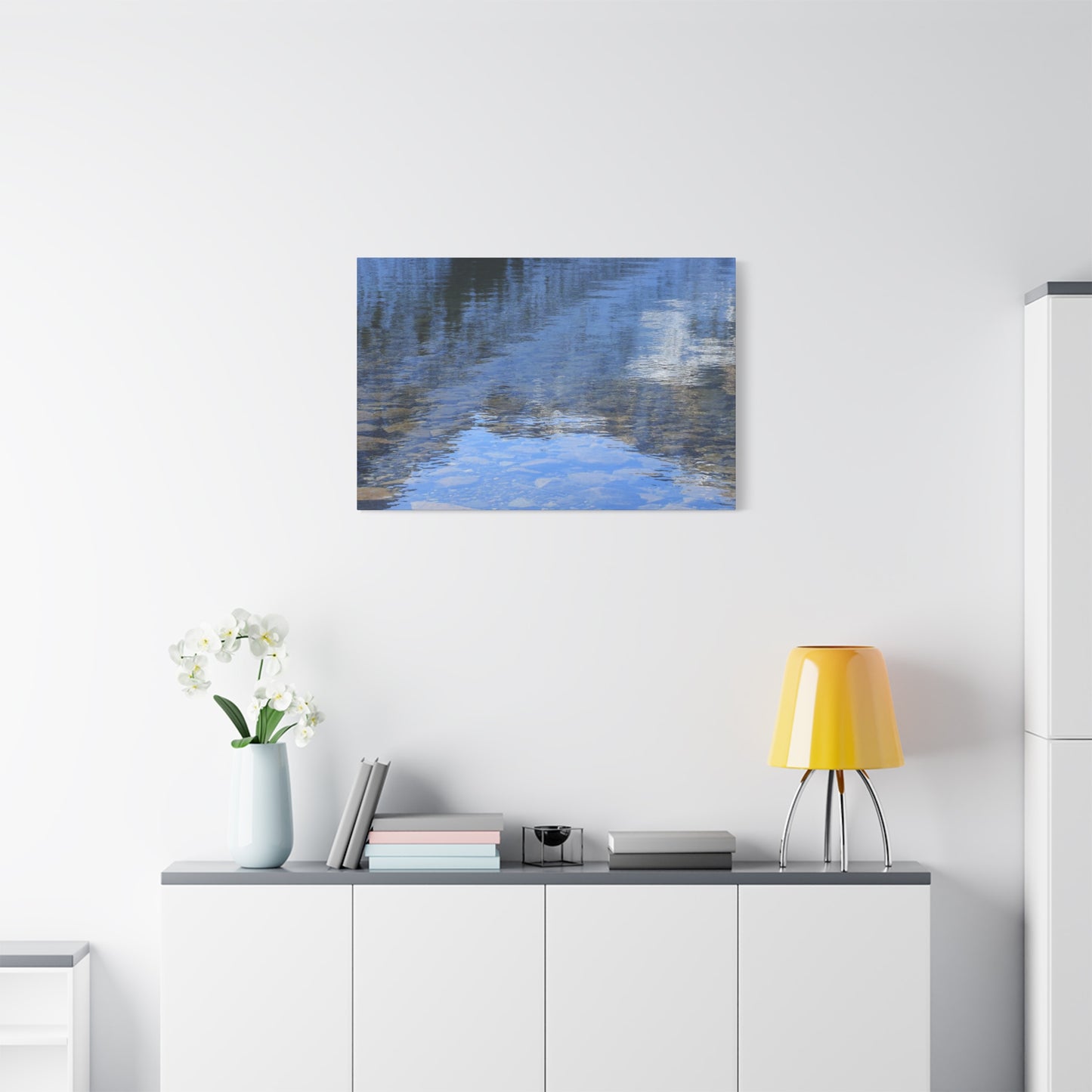 Reflections of Tranquility - Unique Frameless Canvas Wall Art