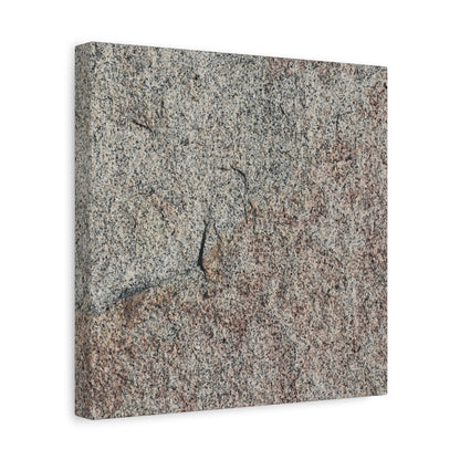 Tectonic Murmur - Unique Frameless Canvas Wall Art - Art By Earth