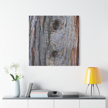 Wooden Memoir - Unique Frameless Canvas Wall Art - Art By Earth