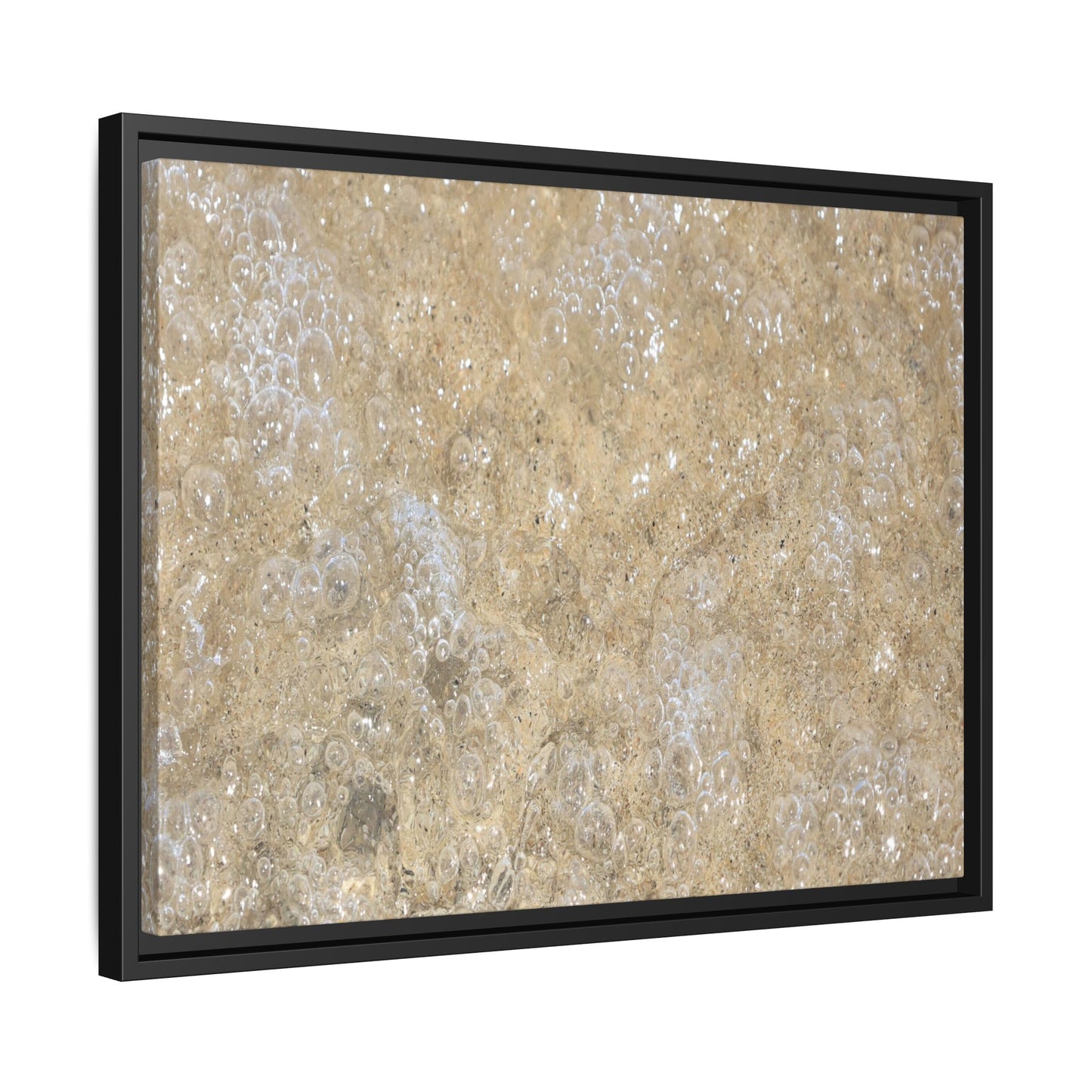 Bubbling Sand - Unique Stretched Canvas Wall Art - Art By Earth