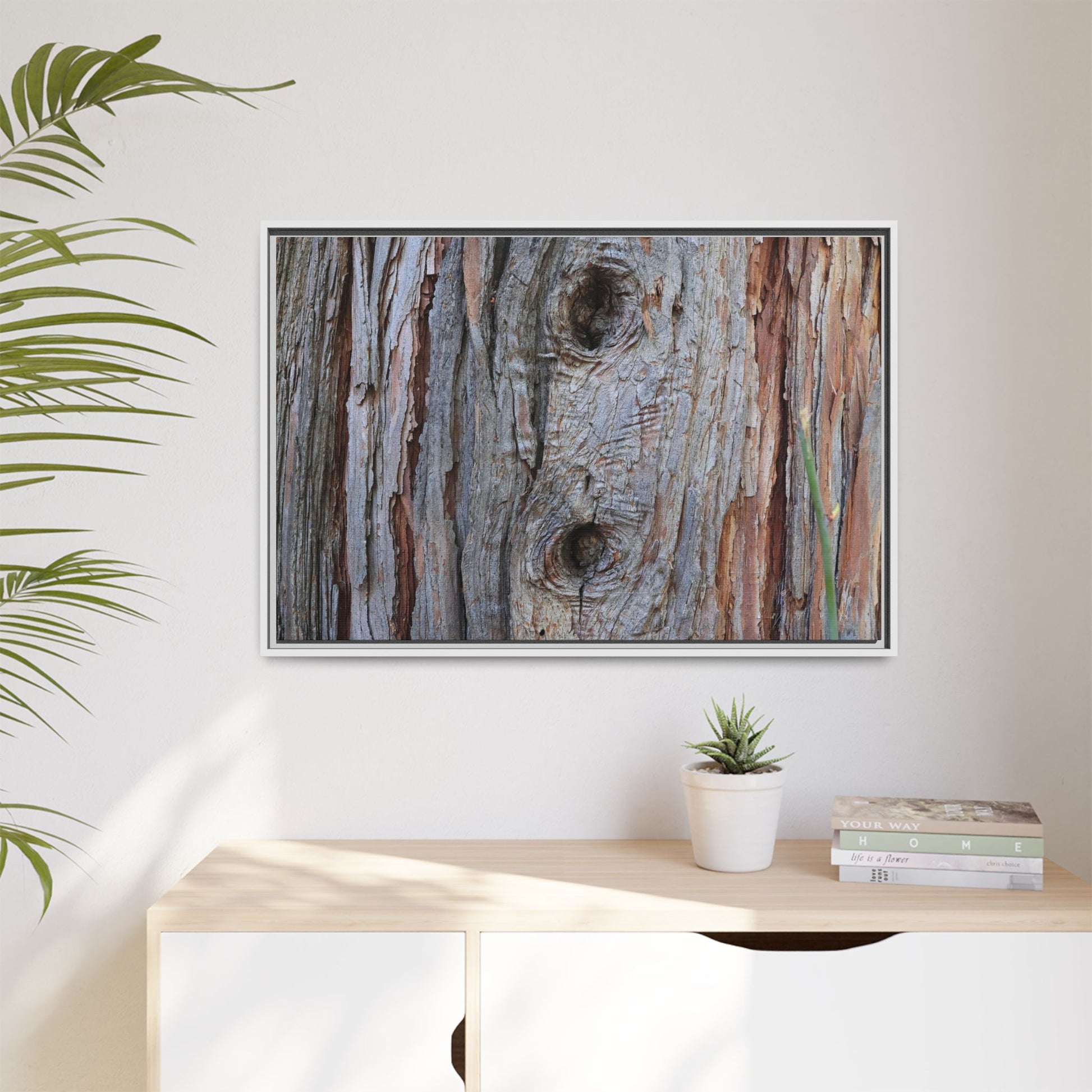 Knotty Nature - Unique Stretched Canvas Wall Art - Art By Earth
