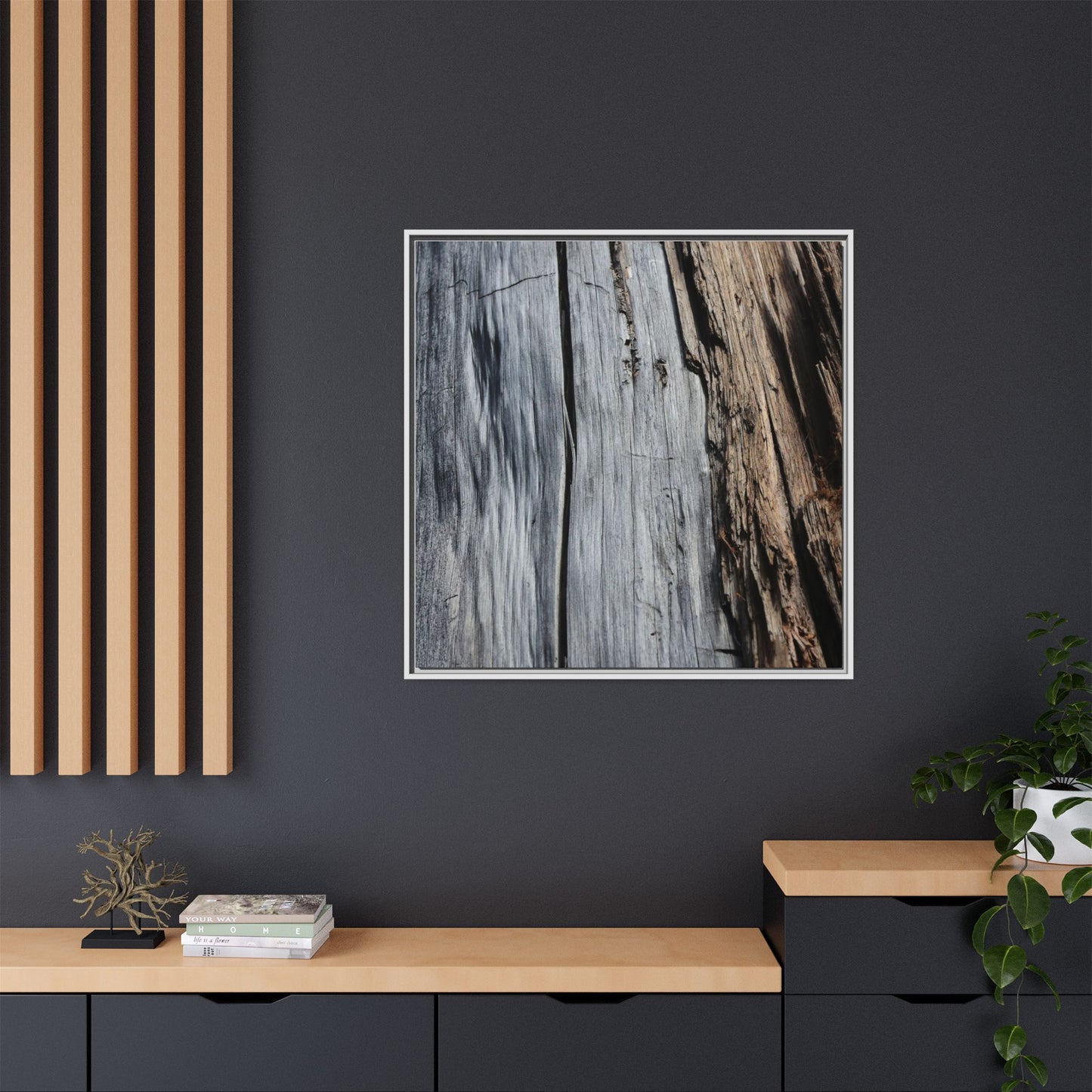 Wood's Lament - Unique Stretched Canvas Wall Art - Art By Earth