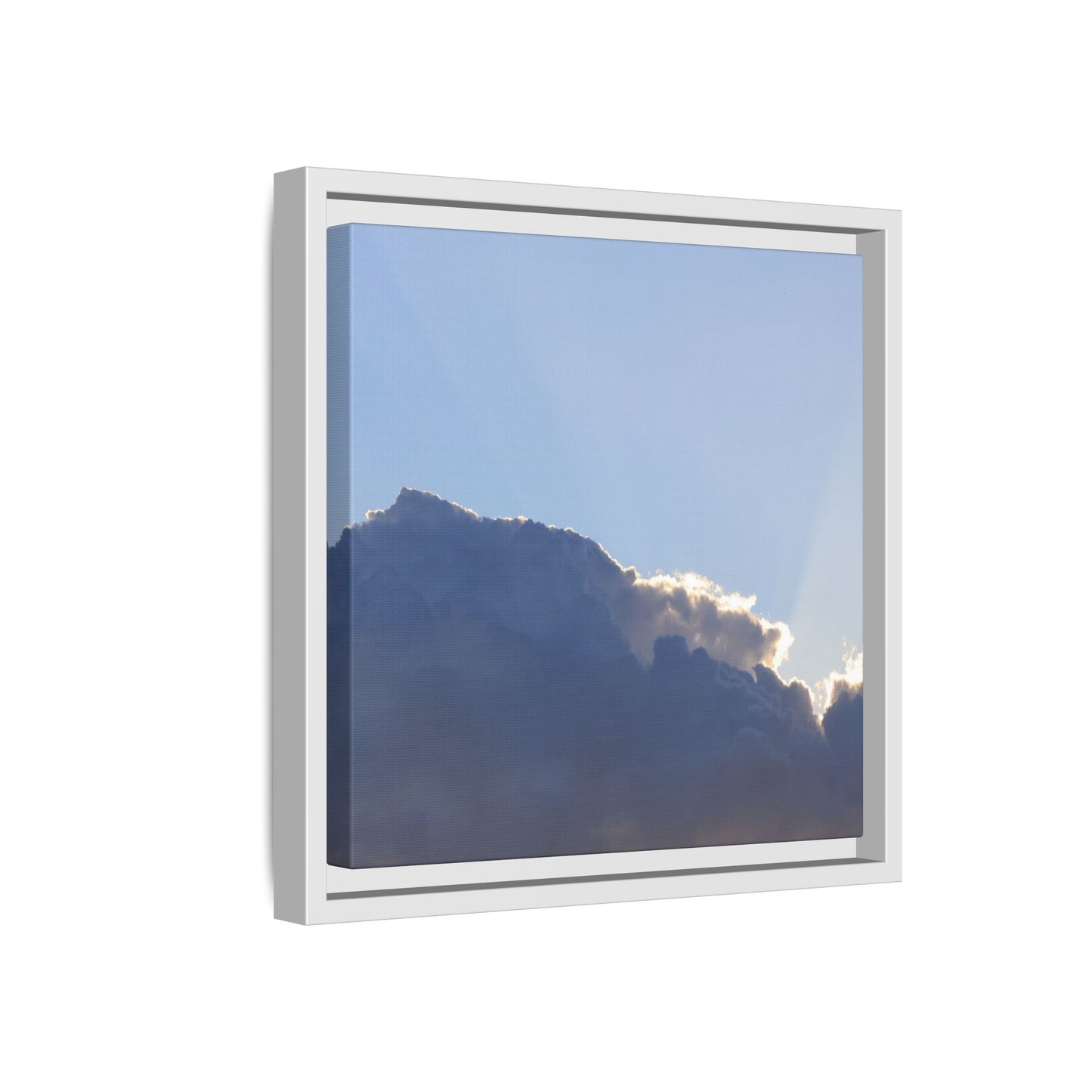 Cloud Divide - Unique Stretched Canvas Wall Art - Art By Earth