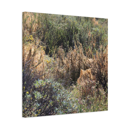 Sagebrush Desert Landscape - Unique Frameless Canvas Wall Art - Art By Earth