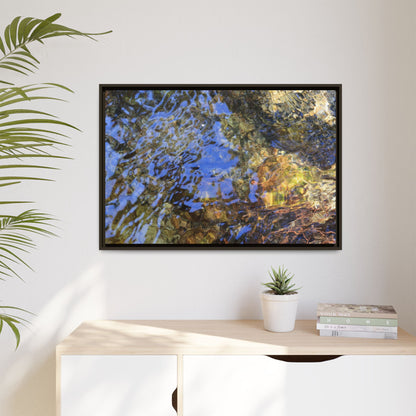 Watery Kaleidoscope - Unique Stretched Canvas Wall Art - Art By Earth