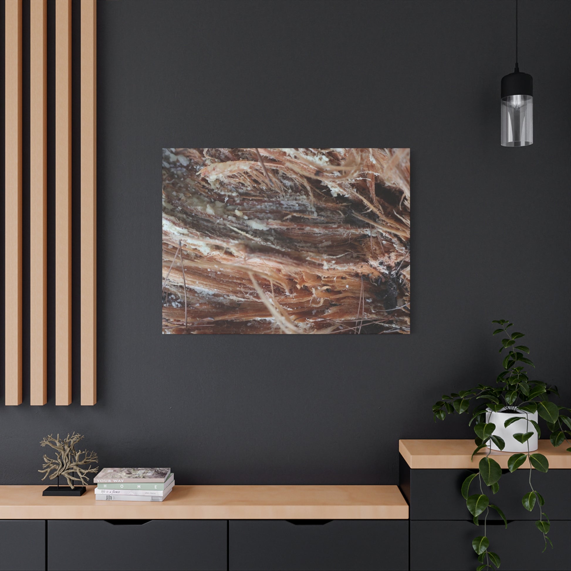 Decaying Whispers - Unique Frameless Canvas Wall Art - Art By Earth