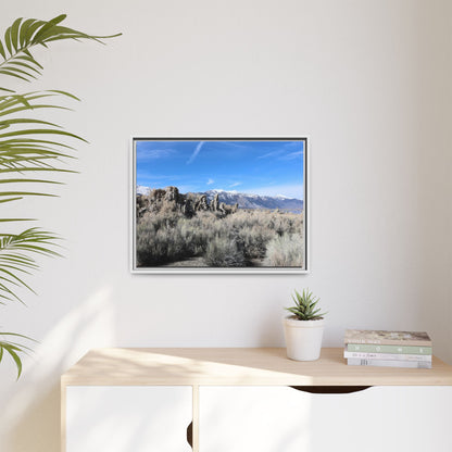 Whispers of the Sagebrush Steppe - Unique Stretched Canvas Wall Art