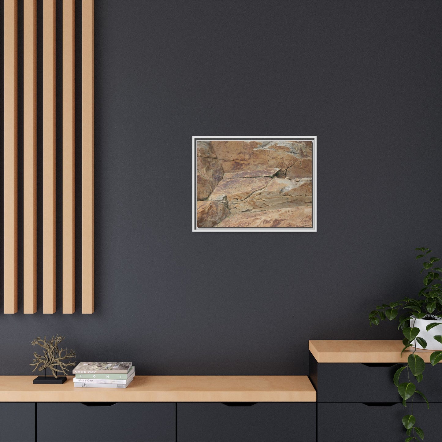 Ancient Foundations - Unique Stretched Canvas Wall Art - Art By Earth