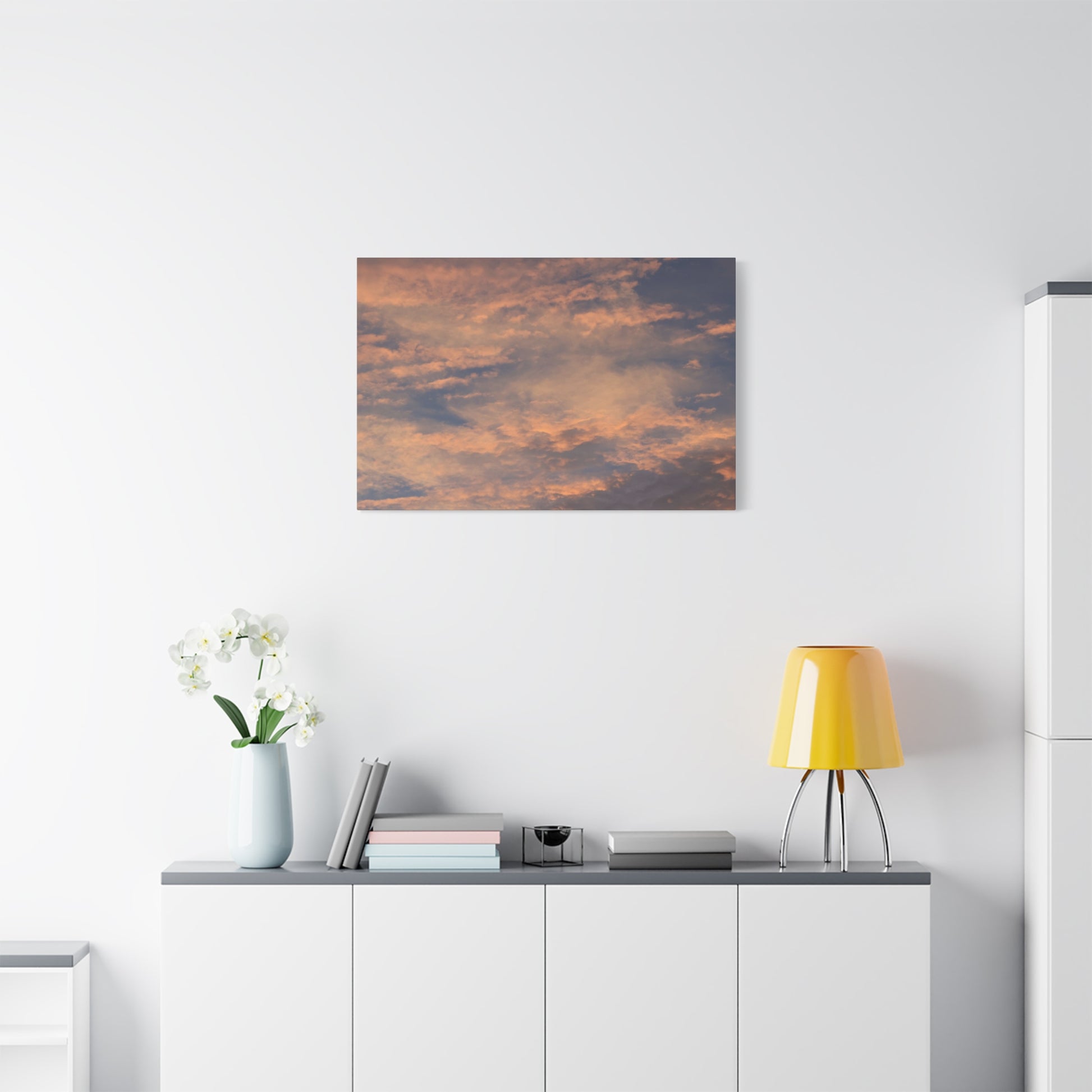 Sunset's Whispers - Unique Frameless Canvas Wall Art - Art By Earth