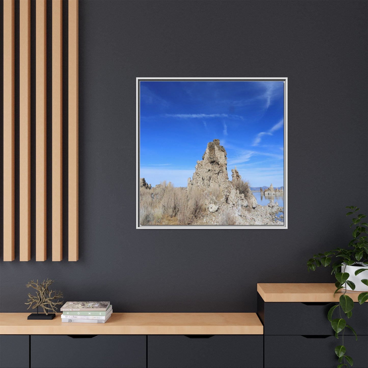 Mono Lake Sentinels - Unique Stretched Canvas Wall Art