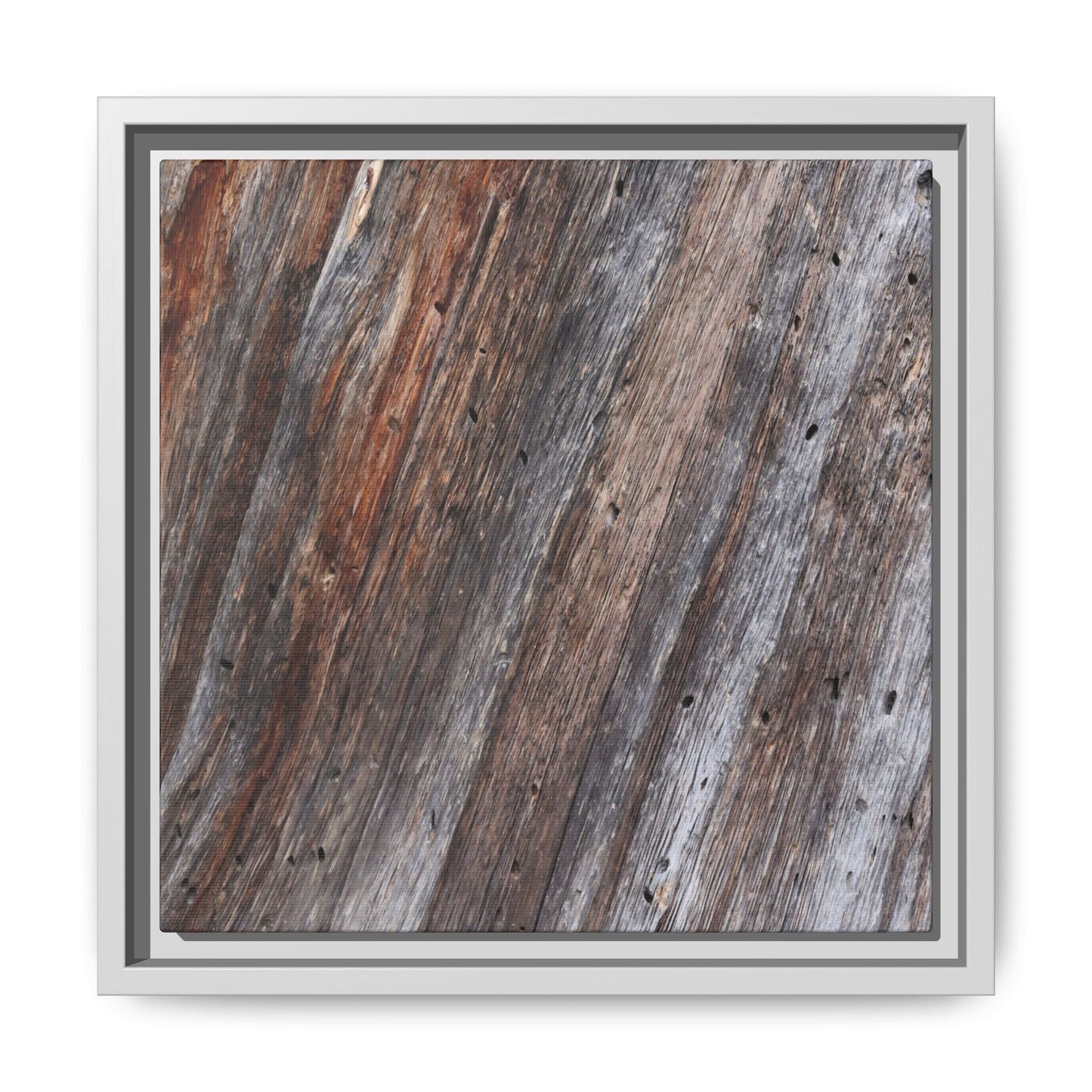 Rustic Floor - Unique Stretched Canvas Wall Art - Art By Earth
