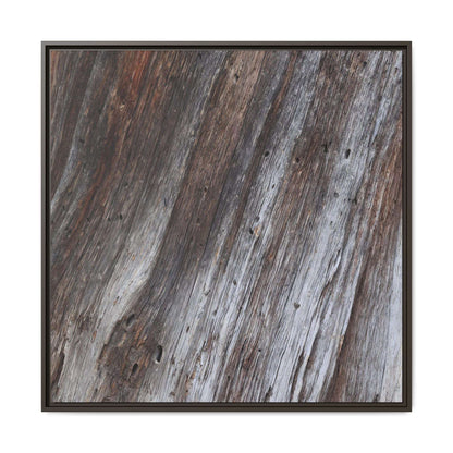 Aged Timber Texture - Unique Stretched Canvas Wall Art - Art By Earth