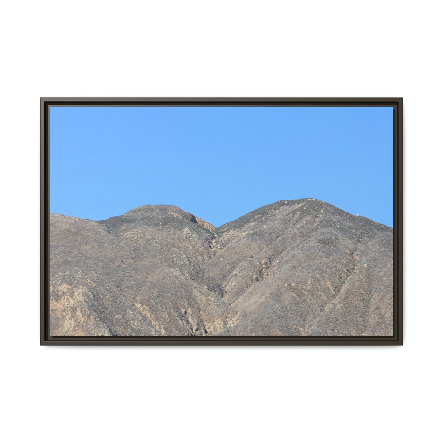 Arid Mountain Breath - Unique Stretched Canvas Wall Art - Art By Earth