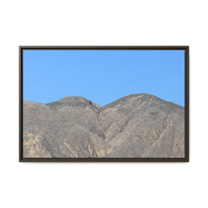 Arid Mountain Breath - Unique Stretched Canvas Wall Art - Art By Earth