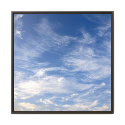 Ethereal Blue Tapestry - Unique Stretched Canvas Wall Art - Art By Earth